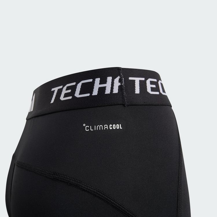 adidas adidas TECHFIT LANGE LEGGINGS Leggings Kinder - Black / White - 2 | SportScheck