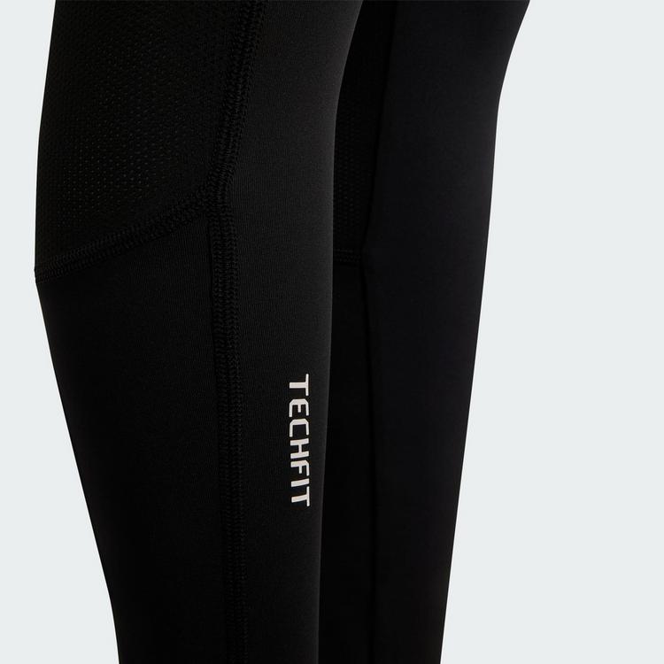 adidas adidas TECHFIT LANGE LEGGINGS Leggings Kinder - Black / White - 3 | SportScheck