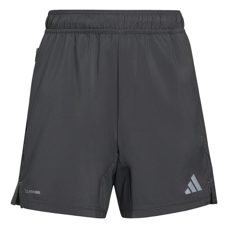 adidas adidas TECH APPAREL SHORTS Fu&szlig;ballshorts Kinder - Grey Five / Grey Five / Reflective Silver - 0 | SportScheck