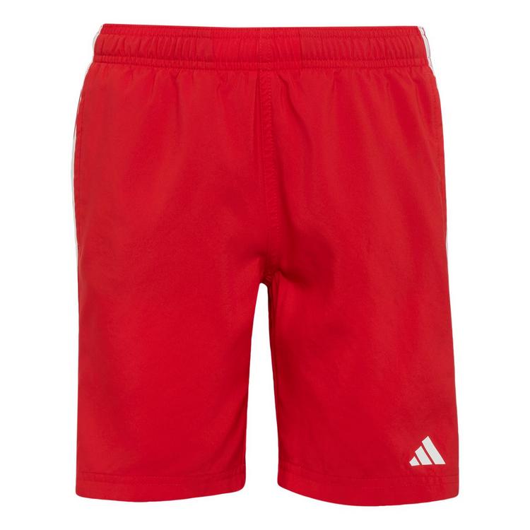 adidas adidas 3-STREIFEN KIDS BADESHORTS Badehose Kinder - Better Scarlet / White - 0 | SportScheck