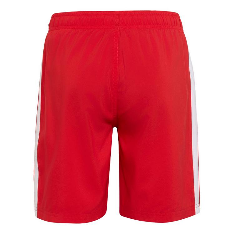 adidas adidas 3-STREIFEN KIDS BADESHORTS Badehose Kinder - Better Scarlet / White - 0 | SportScheck
