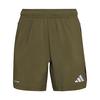 adidas TECH APPAREL SHORTS Fu&szlig;ballshorts Kinder - Olive Strata / Black / Reflective Silver
