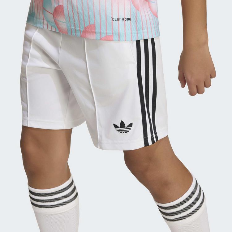 adidas adidas Belgien 26 Kids Ausw&auml;rtsshorts Fu&szlig;ballshorts Kinder - White / Black - 0 | SportScheck