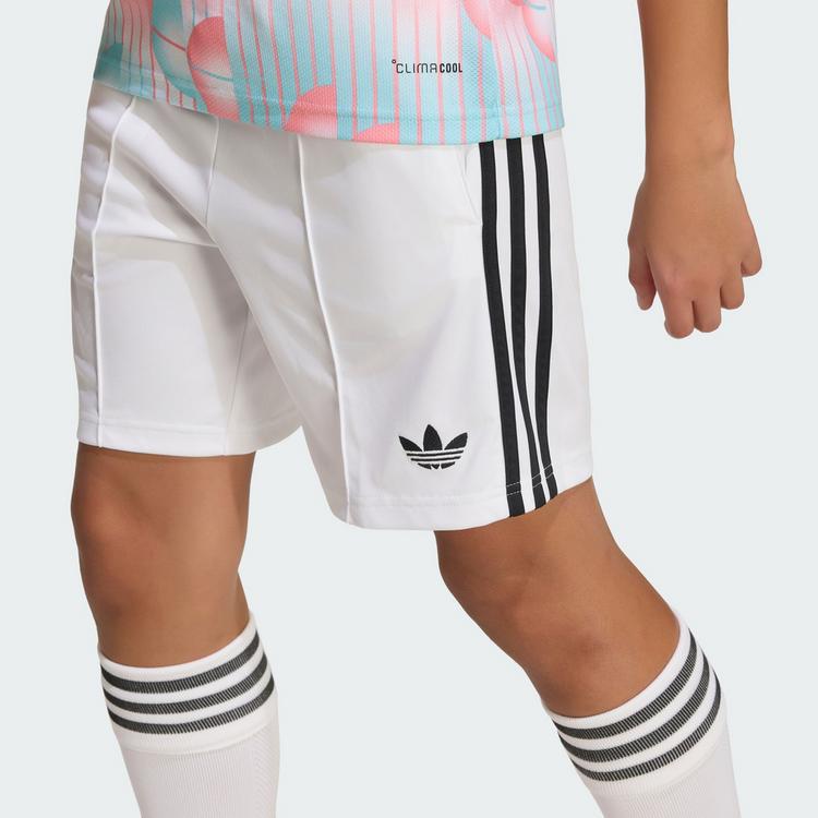 adidas adidas Belgien 26 Kids Ausw&auml;rtsshorts Fu&szlig;ballshorts Kinder - White / Black - 1 | SportScheck