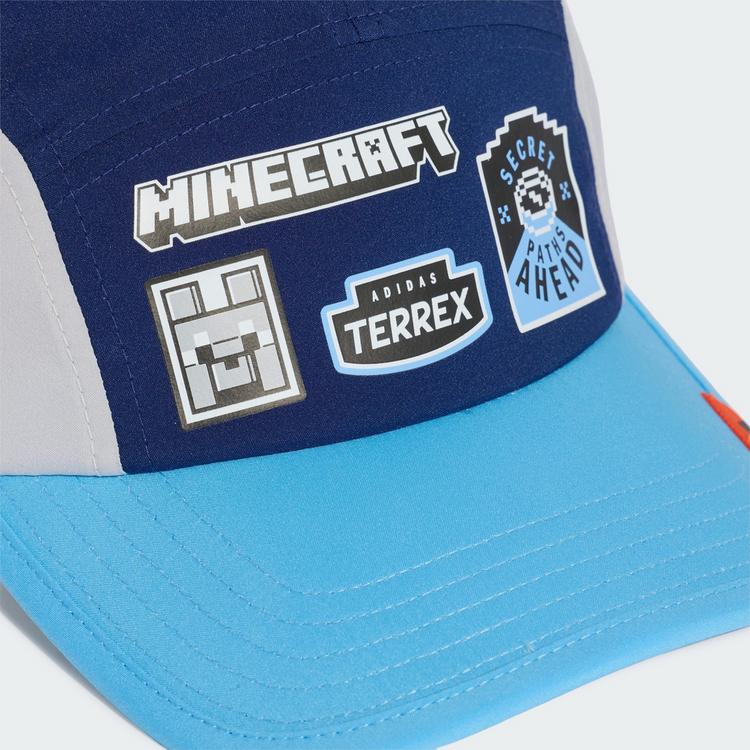 adidas adidas ADIDAS MINECRAFT KAPPE Cap Kinder - Light Solid Grey / Dark Blue / Semi Blue Burst - 0 | SportScheck