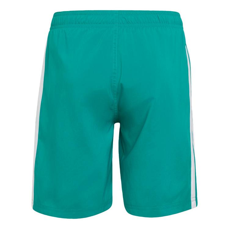 adidas adidas 3-STREIFEN KIDS BADESHORTS Badehose Kinder - Equipment Green / White - 0 | SportScheck