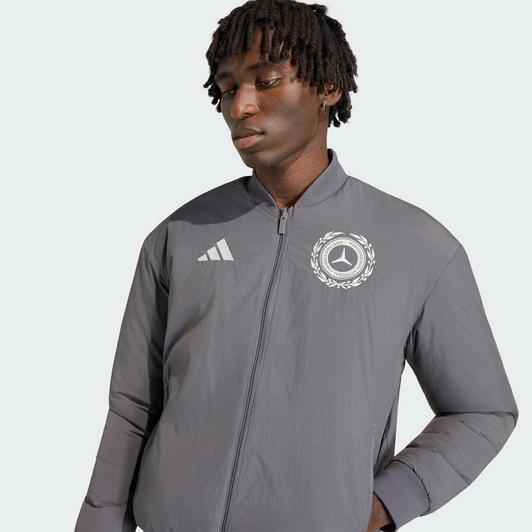 adidas adidas MERCEDES-AMG PETRONAS FORMULA 1 TEAM Fahrradjacke Herren - Granite / Off White - 0 | SportScheck