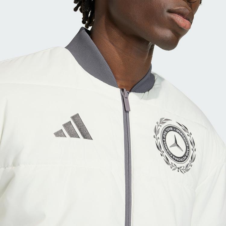 adidas adidas MERCEDES-AMG PETRONAS FORMULA 1 TEAM Fahrradjacke Herren - Granite / Off White - 1 | SportScheck