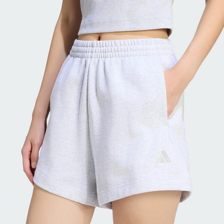 adidas adidas ADIDAS KIT SHORTS, KLEINES LOGO Shorts Damen - Light Grey Heather - 0 | SportScheck
