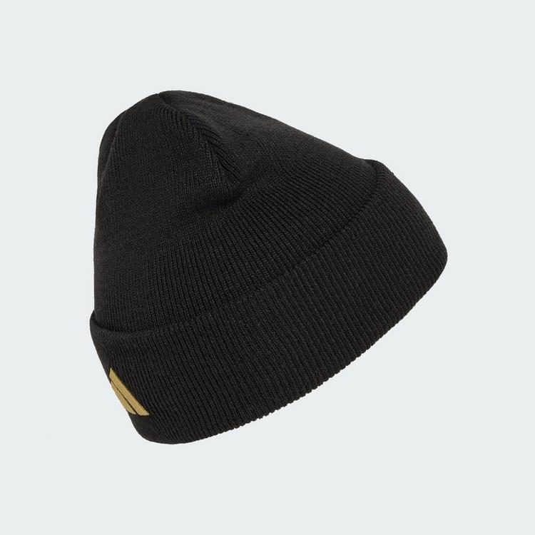 adidas adidas JUVENTUS TURIN WOOLIE M&uuml;tze Beanie - Black / Khaki - 0 | SportScheck