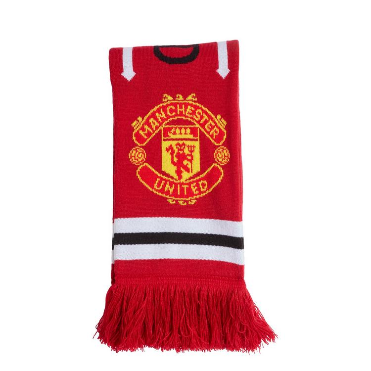 adidas adidas MANCHESTER UNITED HEIMSCHAL Fanschal - Mufc Red / White / Black - 0 | SportScheck