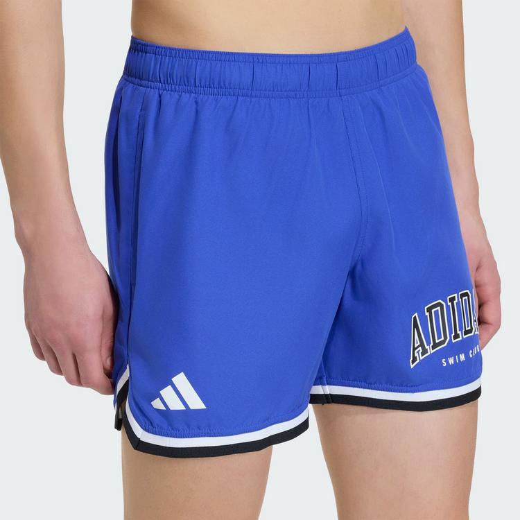 adidas adidas ADIDAS LOGO BADEHOSE Badehose Herren - Lucid Blue / White - 1 | SportScheck