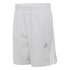 adidas ADIDAS KIT 3-STREIFEN SHORTS Shorts Herren - Light Grey Heather / Off White