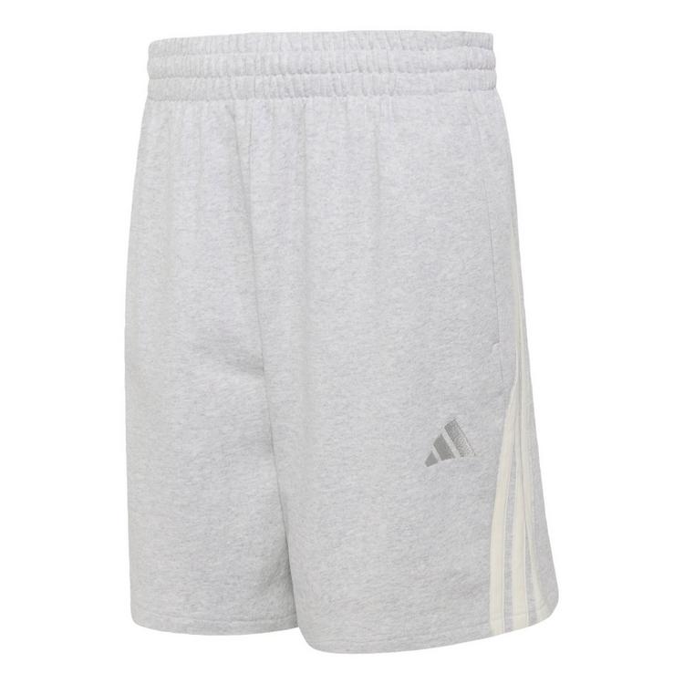 adidas adidas ADIDAS KIT 3-STREIFEN SHORTS Shorts Herren - Light Grey Heather / Off White - 0 | SportScheck