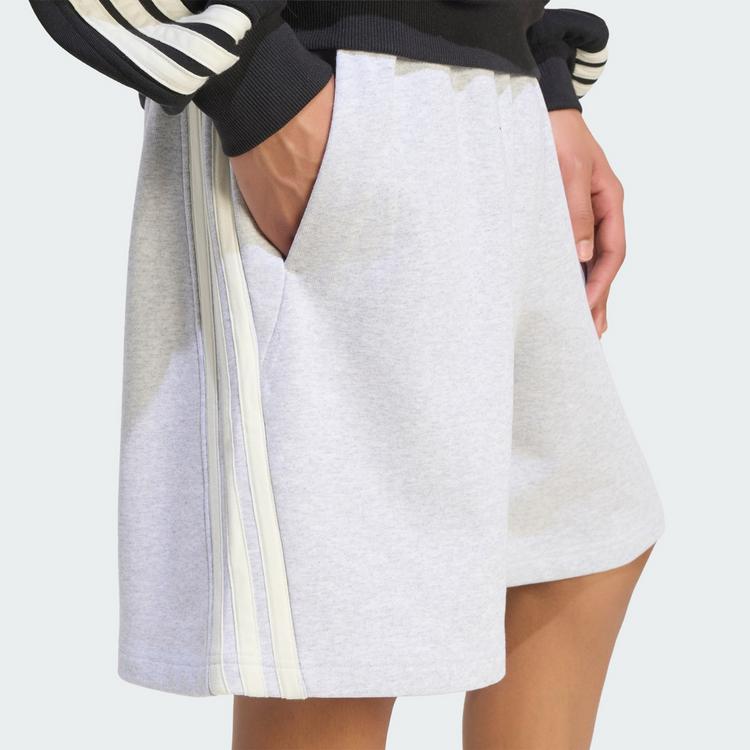 adidas adidas ADIDAS KIT 3-STREIFEN SHORTS Shorts Herren - Light Grey Heather / Off White - 0 | SportScheck
