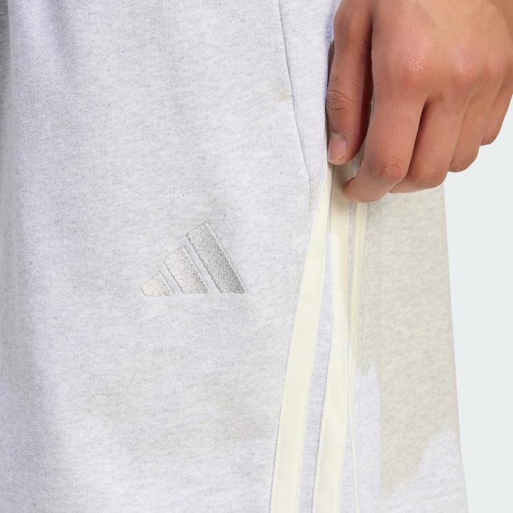 adidas adidas ADIDAS KIT 3-STREIFEN SHORTS Shorts Herren - Light Grey Heather / Off White - 1 | SportScheck