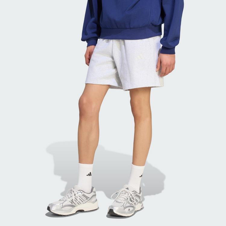 adidas adidas ADIDAS KIT SHORTS, KLEINES LOGO Shorts Herren - Light Grey Heather - 0 | SportScheck