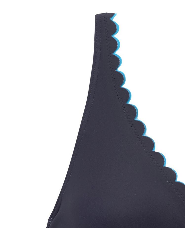 Lascana Lascana B&uuml;gel-Tankini-Top Bikini Oberteil Damen - navy-t&uuml;rkis - 2 | SportScheck