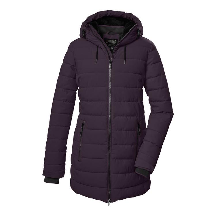 KILLTEC KILLTEC KOW 55 WMN QLTD PRK Funktionsmantel Damen - Pflaume - 0 | SportScheck