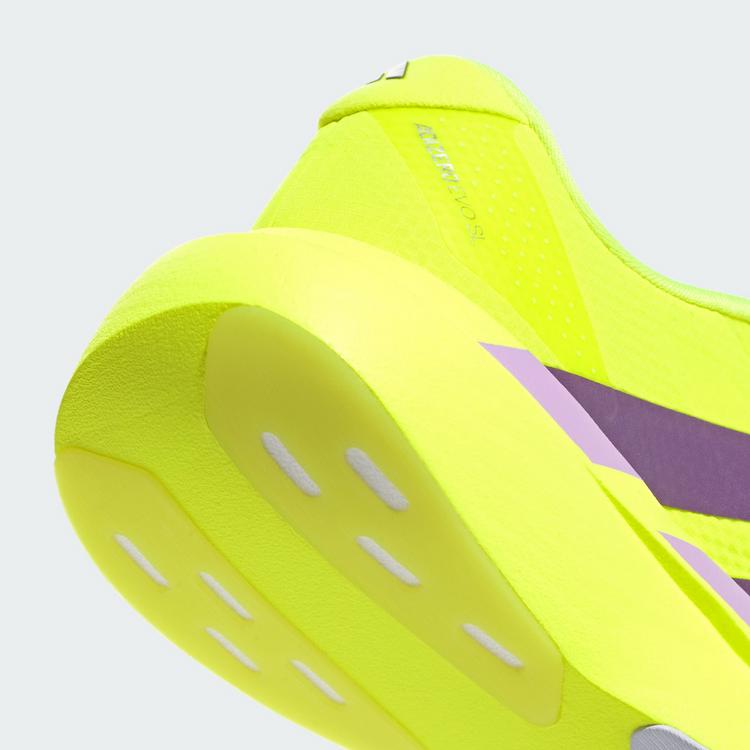 adidas adidas Adizero EVO SL Schuh Laufschuhe Damen - Solar Yellow / Aurora Plum / Powder Plum - 6 | SportScheck