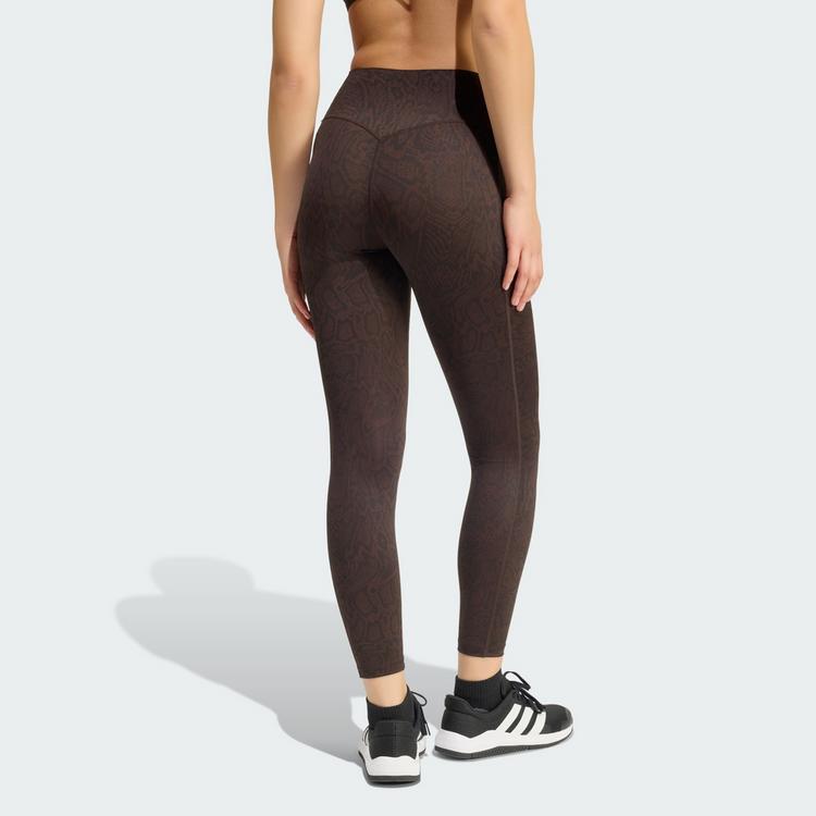 adidas adidas Optime PrimeLift 7/8-Leggings, Tights Damen - Aurora Coffee / Black - 1 | SportScheck