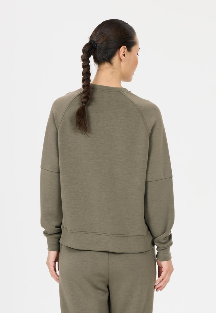 Athlecia Athlecia Jacey Sweatshirt Damen - 3234 Dusty Olive - 2 | SportScheck