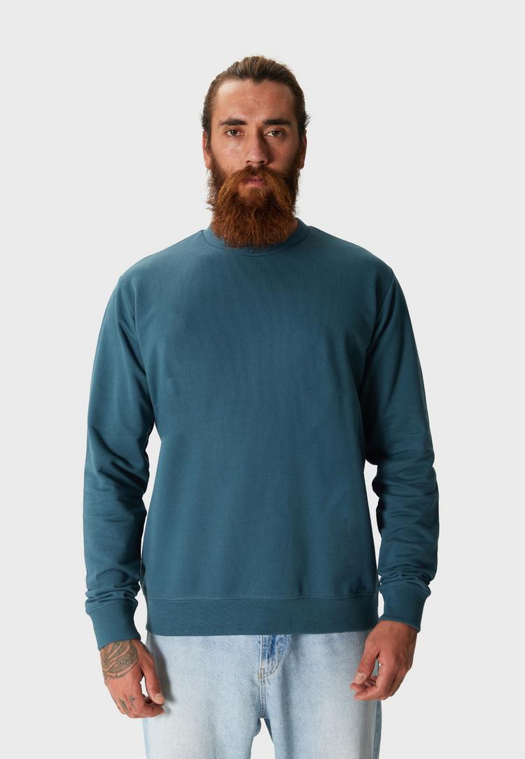 OLDSKULL OLDSKULL Plain Basic Sweatshirt Herren - Dark Green - 1 | SportScheck