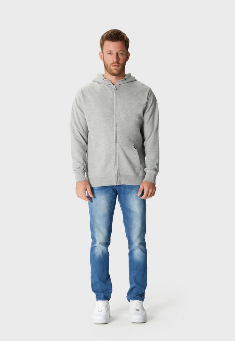 OLDSKULL OLDSKULL Plain Basic Sweatjacke Herren - Heather Grey - 1 | SportScheck