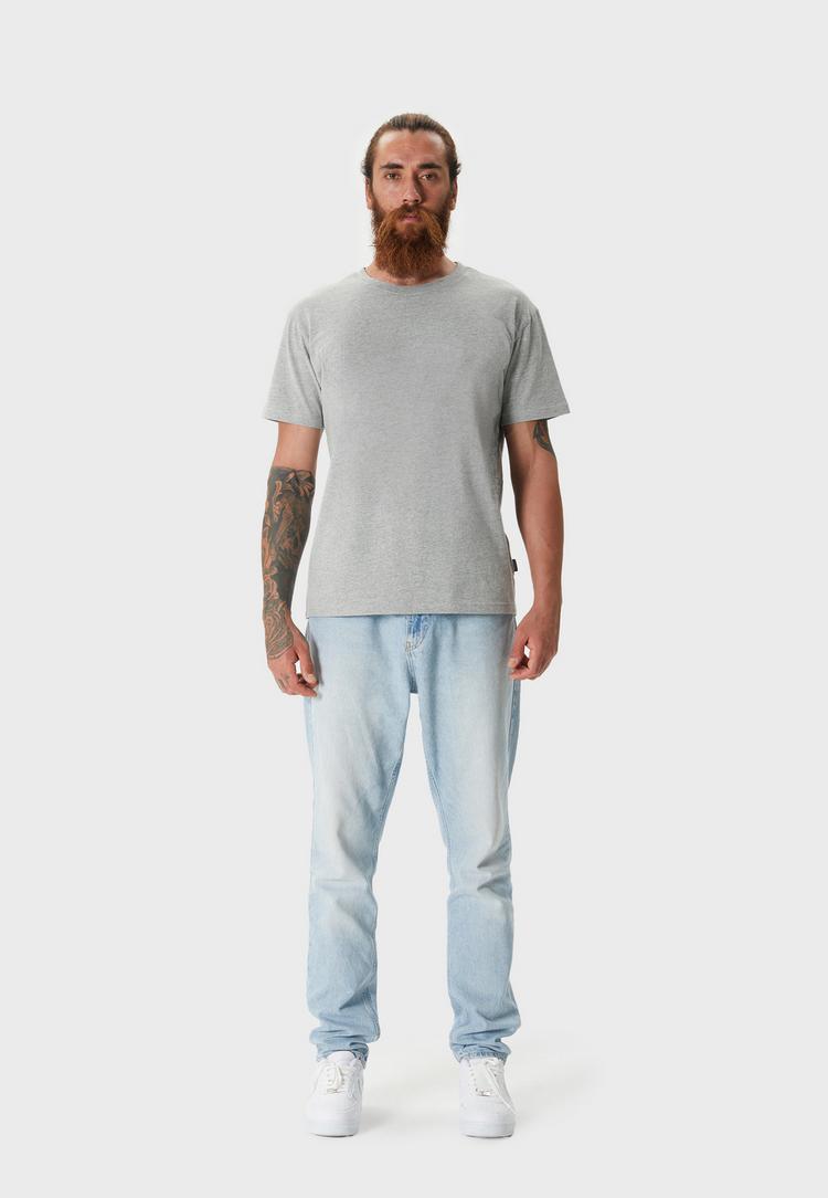 OLDSKULL OLDSKULL Plain Basic T-Shirt Herren - Heather Grey - 1 | SportScheck