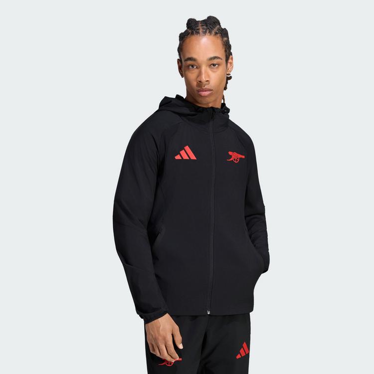 adidas adidas Arsenal FC Tiro Travel Windbreaker Windbreaker Herren - Black - 0 | SportScheck