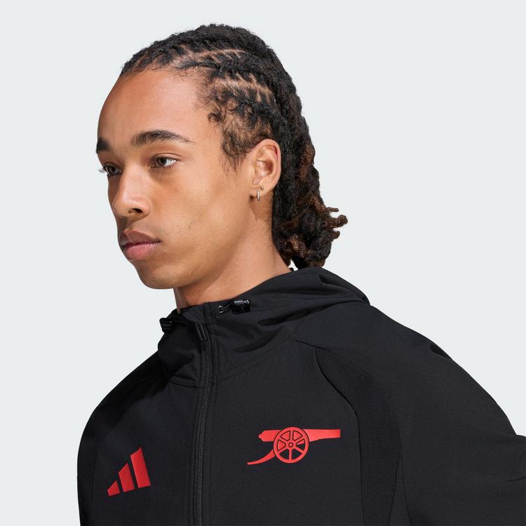 adidas adidas Arsenal FC Tiro Travel Windbreaker Windbreaker Herren - Black - 0 | SportScheck