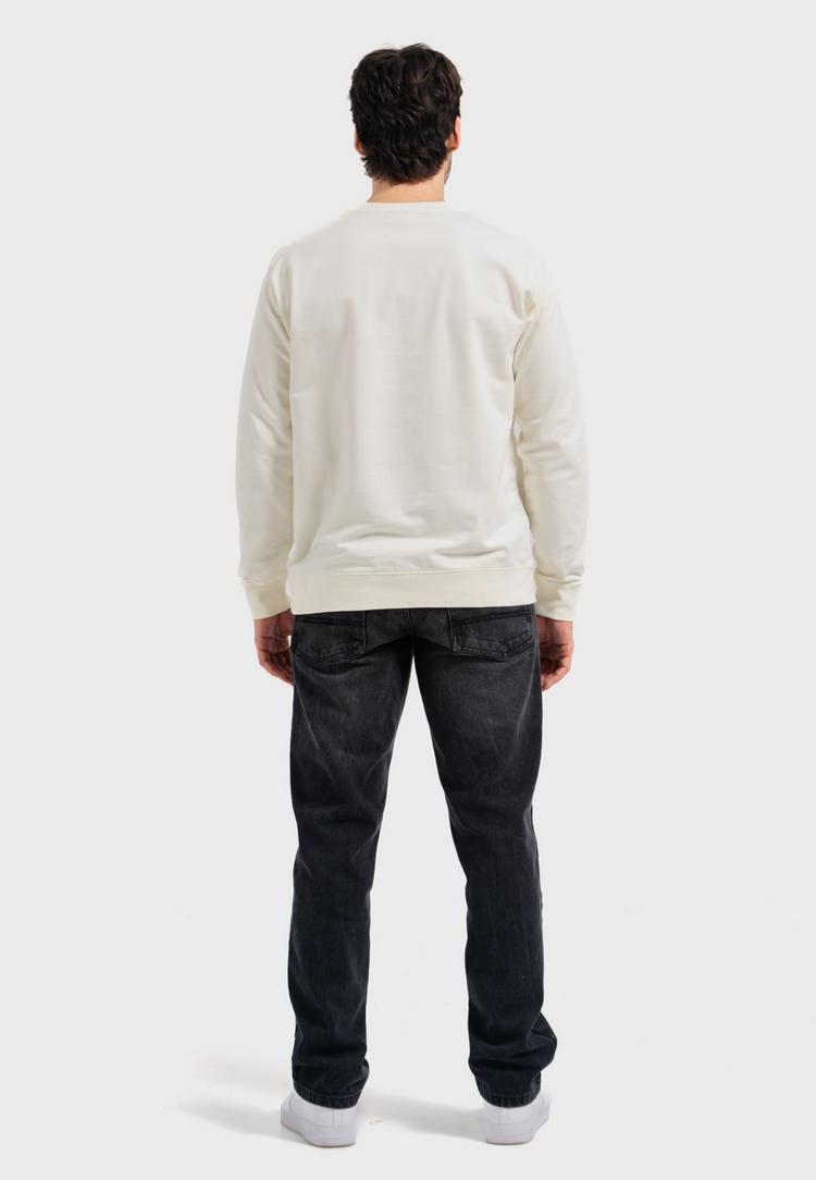 OLDSKULL OLDSKULL Plain Basic Sweatshirt Herren - Off White - 3 | SportScheck