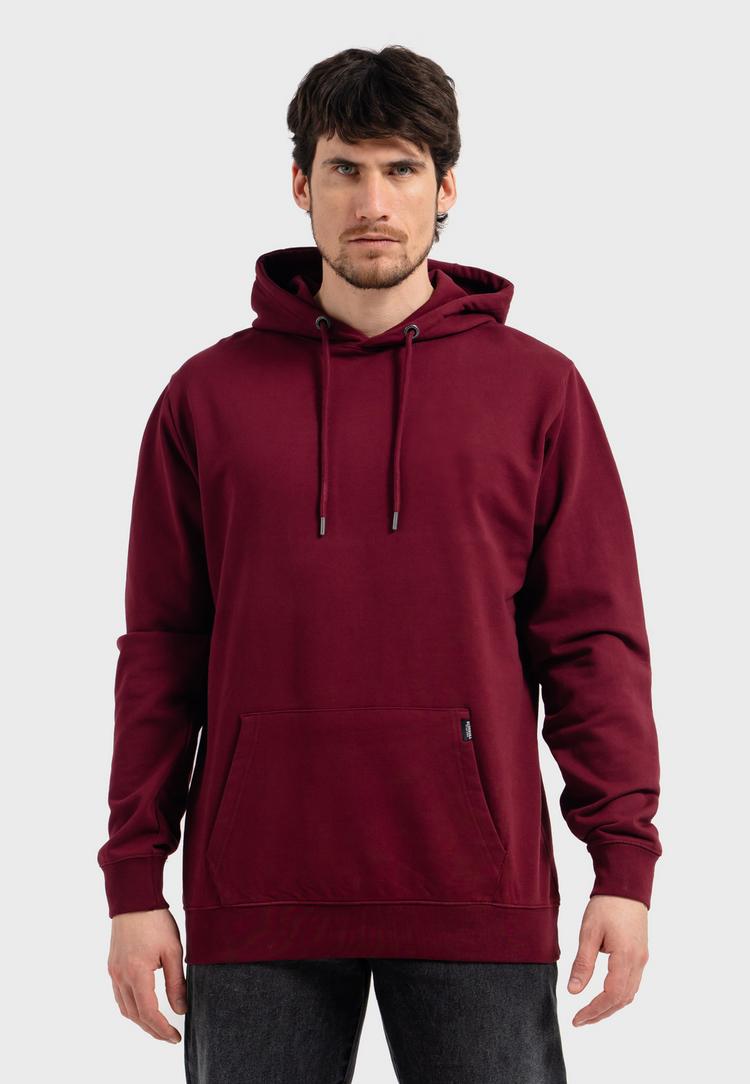 OLDSKULL OLDSKULL Plain Basic Hoodie Herren - Burgundy - 0 | SportScheck