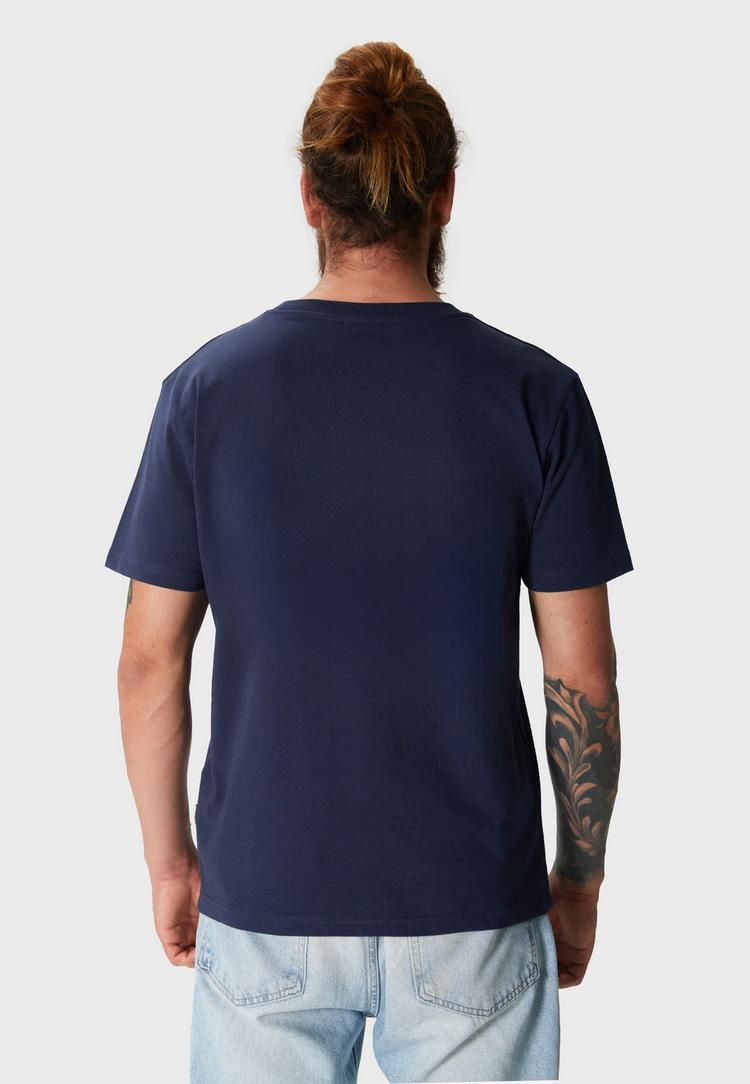 OLDSKULL OLDSKULL Plain Basic T-Shirt Herren - Navy Blue - 2 | SportScheck