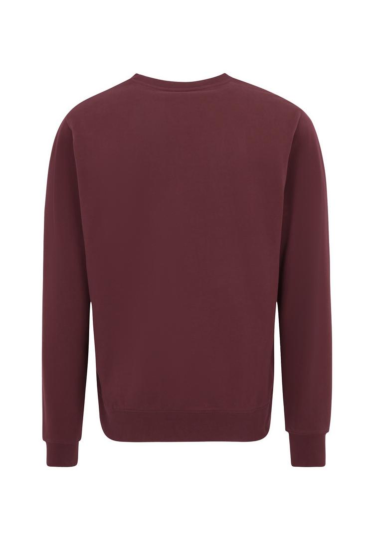 OLDSKULL OLDSKULL Plain Basic Sweatshirt Herren - Burgundy - 0 | SportScheck