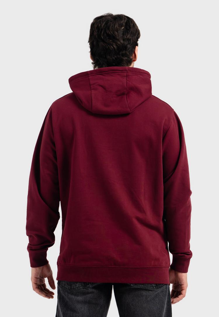 OLDSKULL OLDSKULL Plain Basic Sweatjacke Herren - Burgundy - 2 | SportScheck