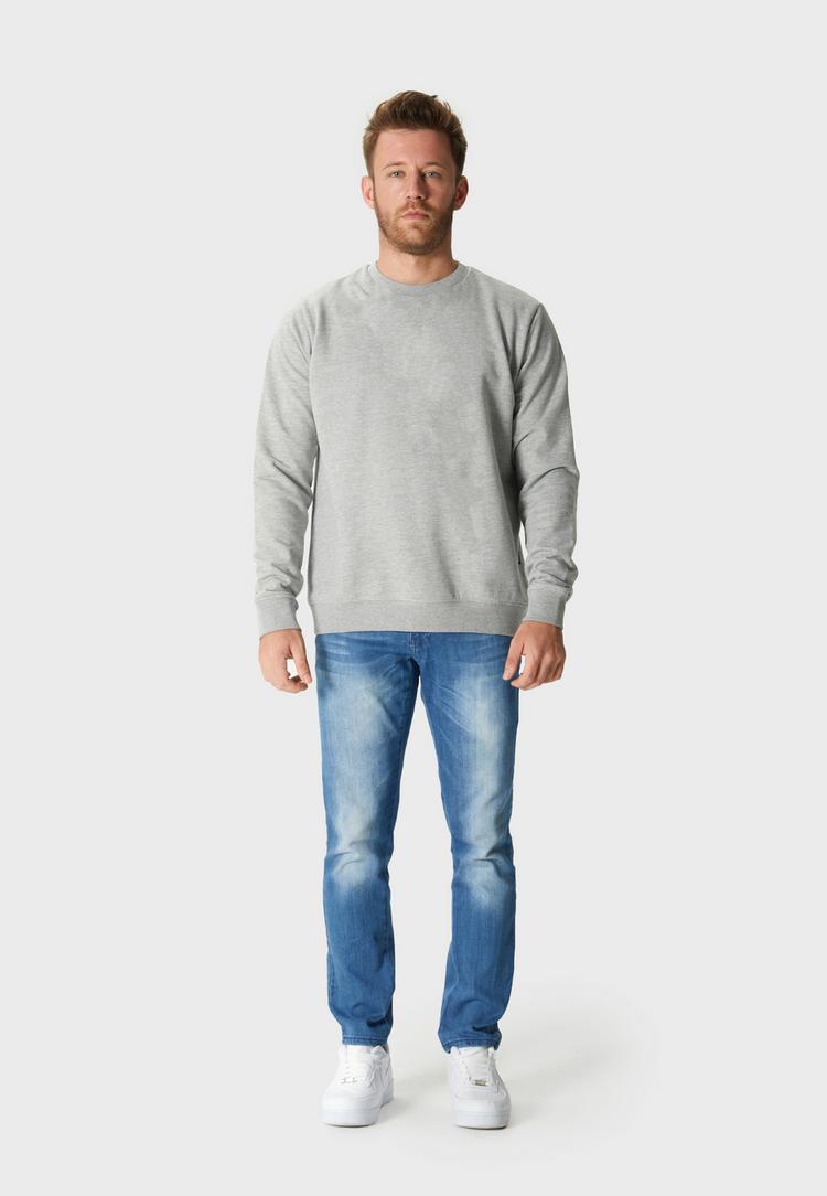 OLDSKULL OLDSKULL Plain Basic Sweatshirt Herren - Heather Grey - 0 | SportScheck