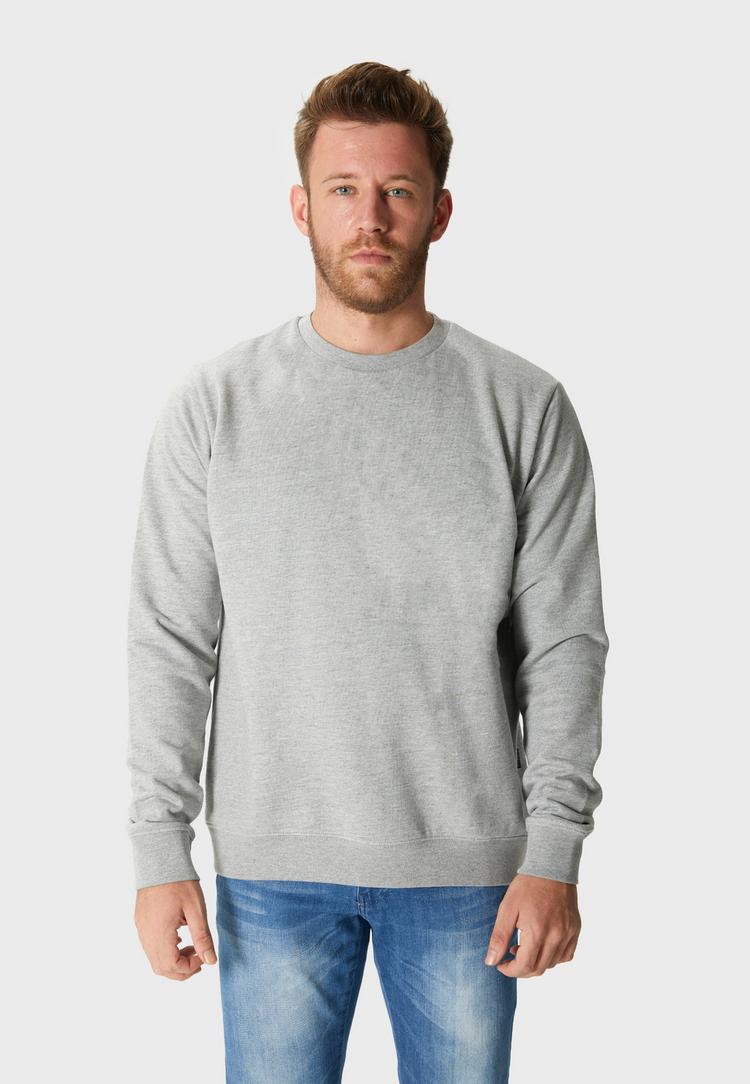 OLDSKULL OLDSKULL Plain Basic Sweatshirt Herren - Heather Grey - 1 | SportScheck
