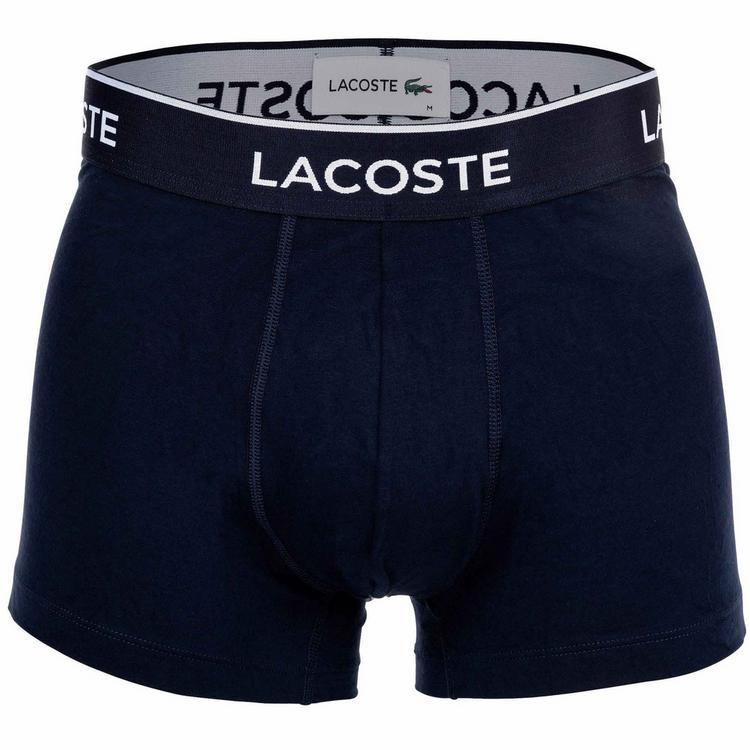Lacoste Lacoste Boxershort Unterhose Herren - Blau/Graublau - 4 | SportScheck