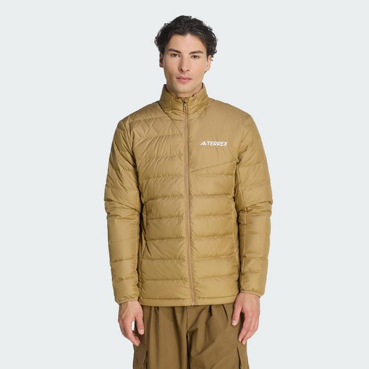adidas adidas Terrex Multi Light Down CLIMAWARM Jacke Outdoorjacke Herren - Cardboard - 0 | SportScheck