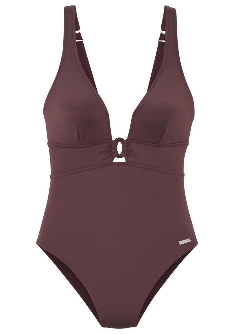 Lascana Lascana Badeanzug Badeanzug Damen - braun - 0 | SportScheck