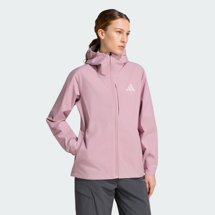 adidas adidas Terrex Multi 2.5 Layer CLIMAPROOF Funktionsjacke Damen - Magic Mauve - 0 | SportScheck