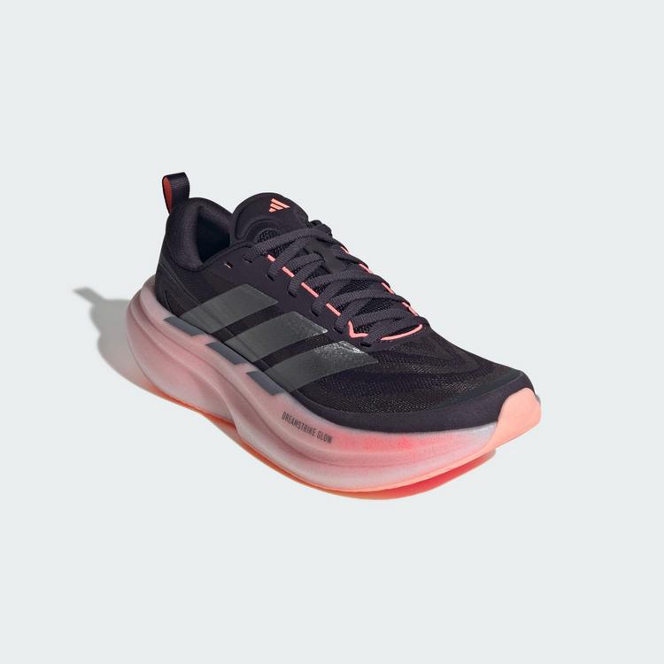 adidas adidas SUPERNOVA GLIDE LAUFSCHUH Laufschuhe Damen - Aurora Black / Iron Metallic / Acid Red - 3 | SportScheck