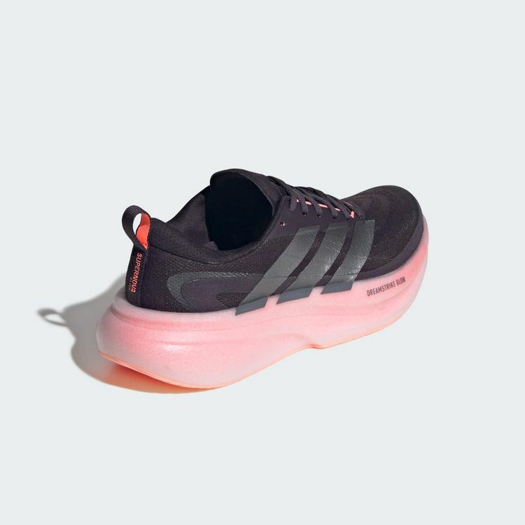 adidas adidas SUPERNOVA GLIDE LAUFSCHUH Laufschuhe Damen - Aurora Black / Iron Metallic / Acid Red - 4 | SportScheck