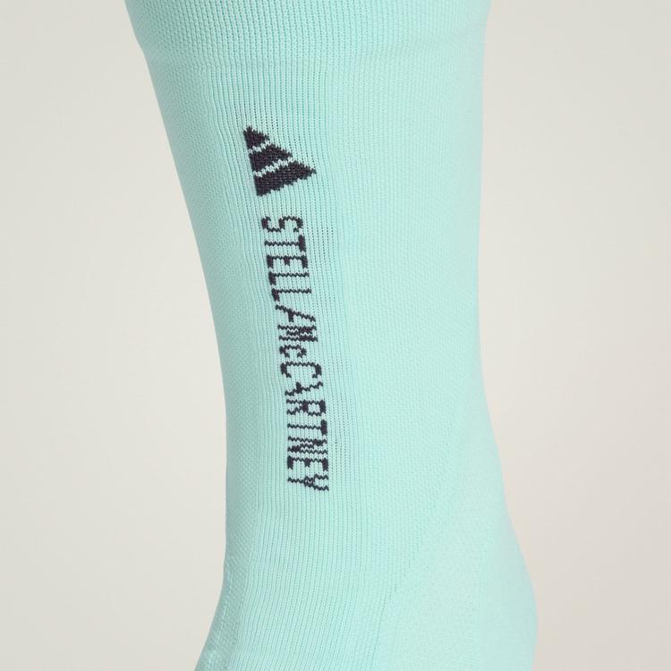 adidas adidas adidas by Stella McCartney Crew Socken Socken Damen - Semi Flash Aqua / Aurora Black - 0 | SportScheck