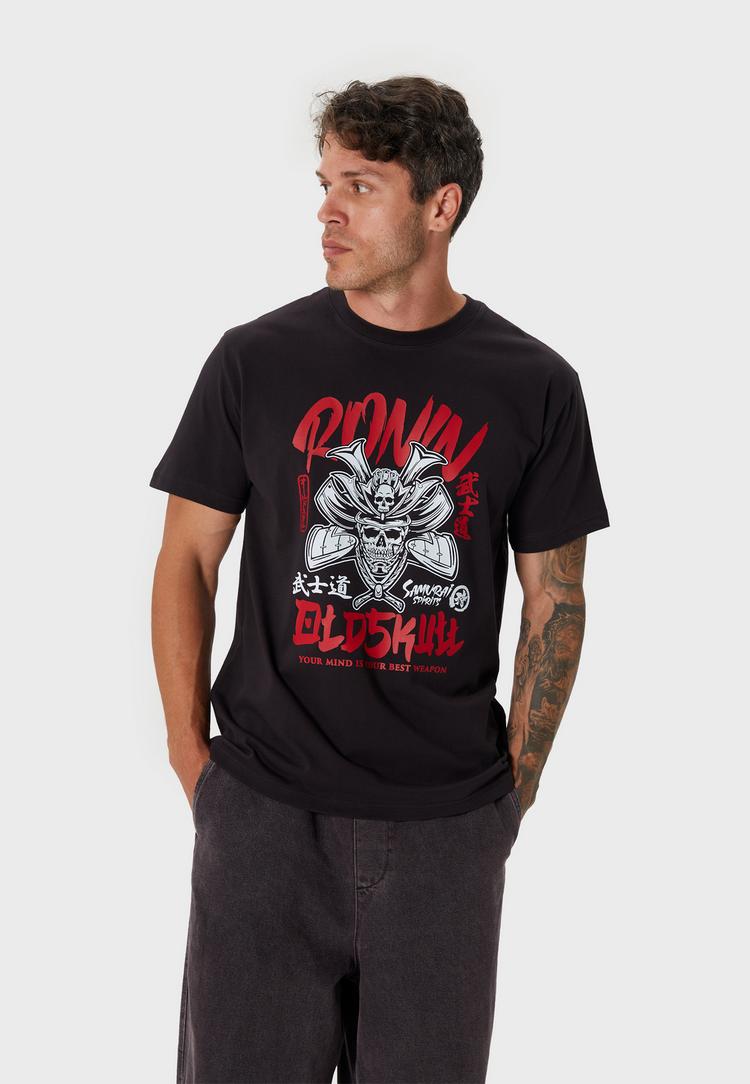 OLDSKULL OLDSKULL Asian Samuthai Printshirt Herren - Black - 0 | SportScheck