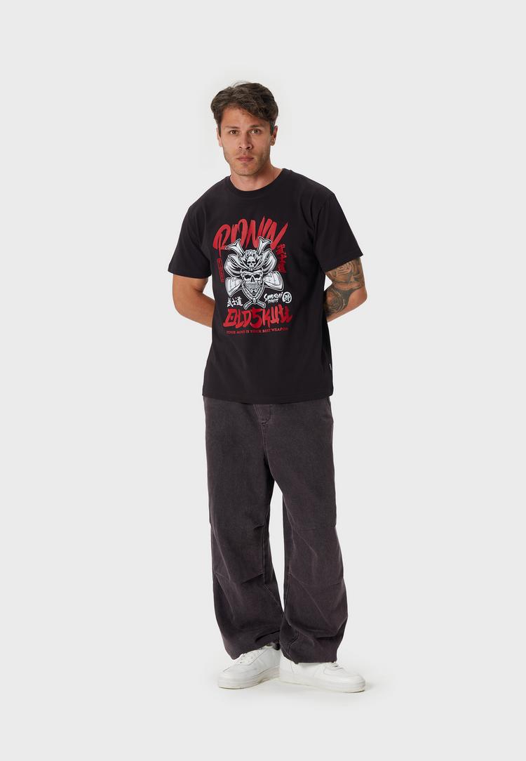 OLDSKULL OLDSKULL Asian Samuthai Printshirt Herren - Black - 1 | SportScheck