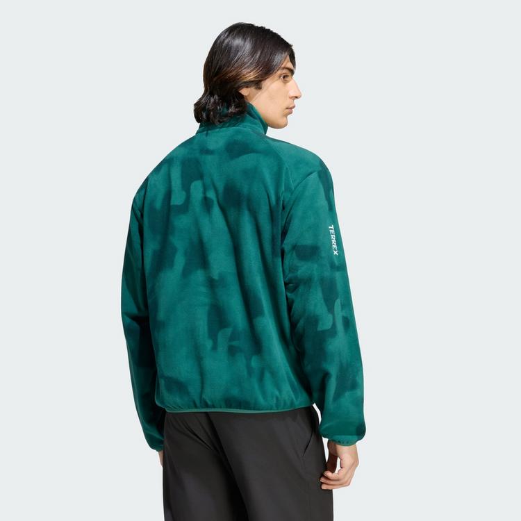 adidas adidas Terrex Multi Climawarm Fleecejacke, Fleecejacke Herren - Collegiate Green / Green Night - 1 | SportScheck