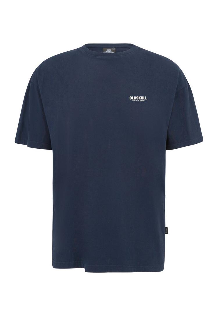 OLDSKULL OLDSKULL Basic Oldskull Logo T-Shirt Herren - Navy Blue - 0 | SportScheck