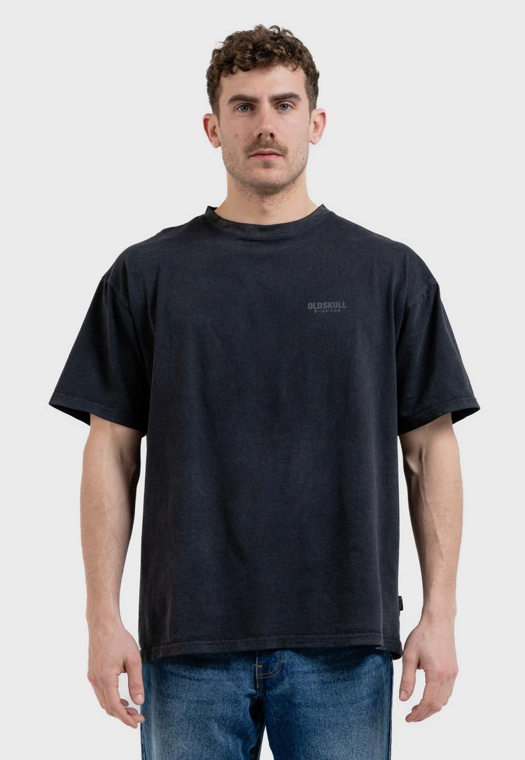 OLDSKULL OLDSKULL Basic Oldskull Logo T-Shirt Herren - Black - 0 | SportScheck